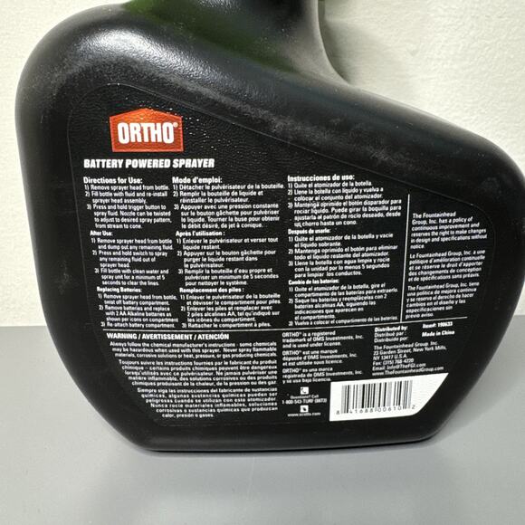 Handheld AA Battery Powered Sprayer - Picture 3 of 3